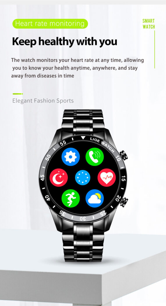 Lige's New Smart Watch Upgrade Smart Wearable Watch