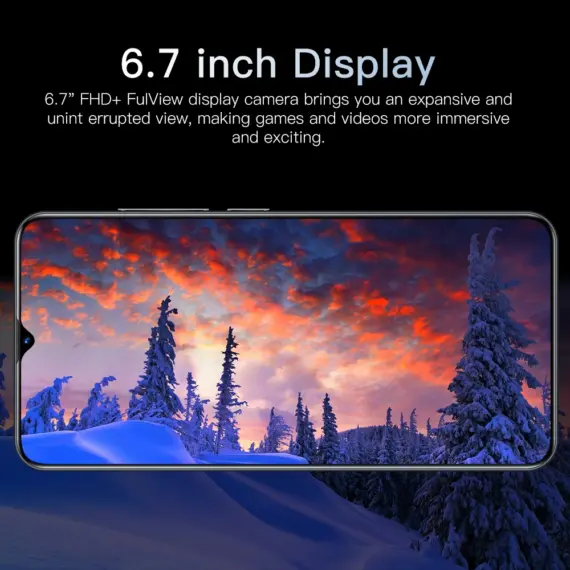 2230*1320 IPS Screen 512GB RAM Quad Camera 4K UHD Factory Unlocked LTE Smartphone