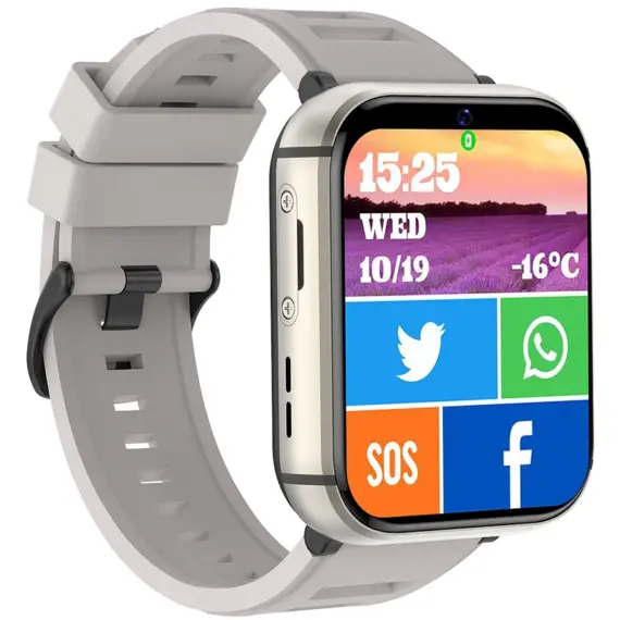 OEM 1.99inch Screen Q668 Smartwatch Men Android 9.0 Wireless Projection 4G +64G GPS  Smart Watch 2023