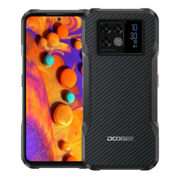 DOOGEE V20 Dual 5G Rugged Phone 8GB+256GB cell phone 6000mAh 6.43 inch Android 11.0 Mobile phone