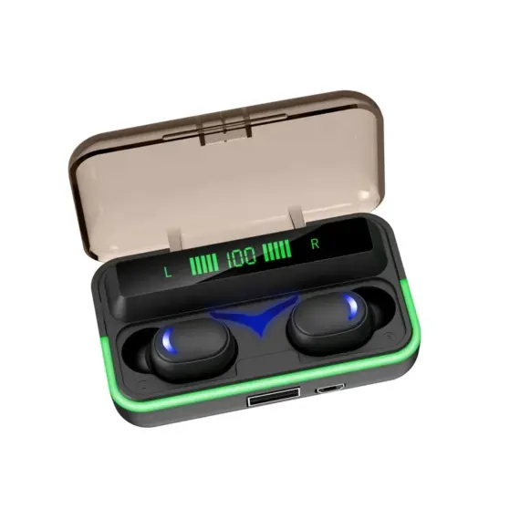 Best top high quality tws e10 game earbuds bass waterproof noise cancelling custom true wireless smart earbuds with powerbank