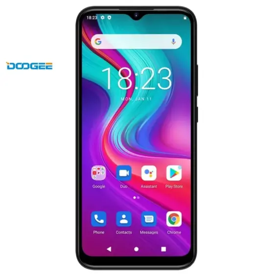 100% original smartphone doogee x96 pro Quad Back Cameras 5400mAh Battery 6.52 inch Android 11.0 smartphone